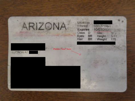 In Arizona A Drivers License Doesnt Expire For 30 Years Issued In 1996 Rfunny