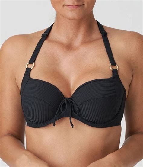 Sujetador Bikini Copa Entera Negro Sahara Primadonna Swim