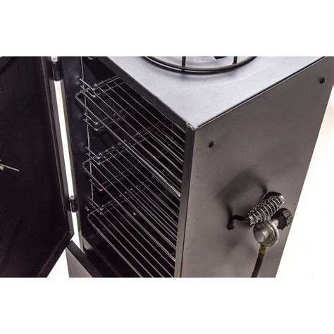 Char Broil 595 Sq In Black Gas Smoker In The Gas Smokers Department At