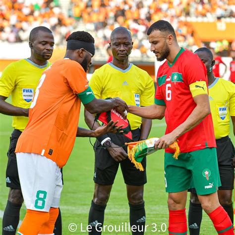 Match Amical Côte d Ivoire Maroc Les Éléphants ont tenu tête au