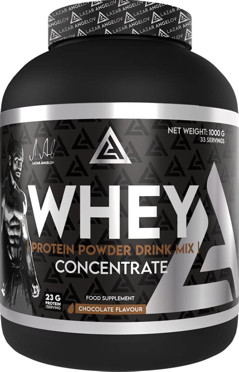 La Whey Protein Powder Drink Mix Concentrate 1000 Gr Аптека Маджаров