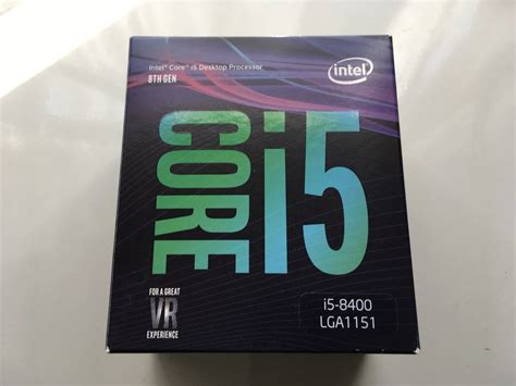 【やや傷や汚れあり】intel Cpu Core I5 8400 Lga1151 Bx80684i58400【box】の落札情報詳細