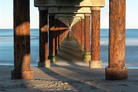 Duck Research Pier North Carolina Outer Banks Obx Photograph By Mark