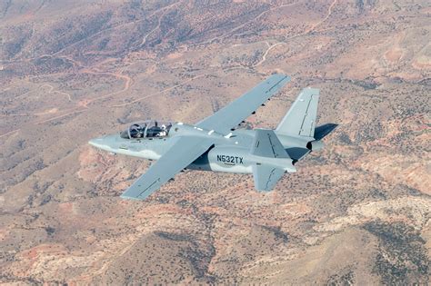 Edwards Testers Get Feel For New Experimental Light Attack Aircraft