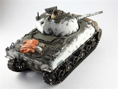 アスカモデル1 35m4a1シャーマン中期型を作る ナイトウモデルズ