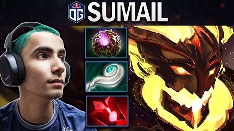 OG SUMAIL SHADOW FIEND ULTIMATE MAGIC BUILD DOTA 2 7 25 GAMEPLAY