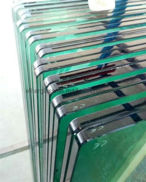 6 38mm 8 38mm 10 52mm Double Clear Tempered Safety Laminated Glass China Sandwich Glass And