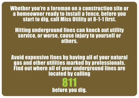 City Of Richmond Department Of Public Utilities Call 811 Before You Dig