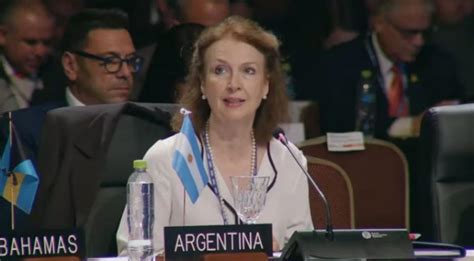 Agenda Mondino Confirm Que Argentina No Firmar El Pacto Del