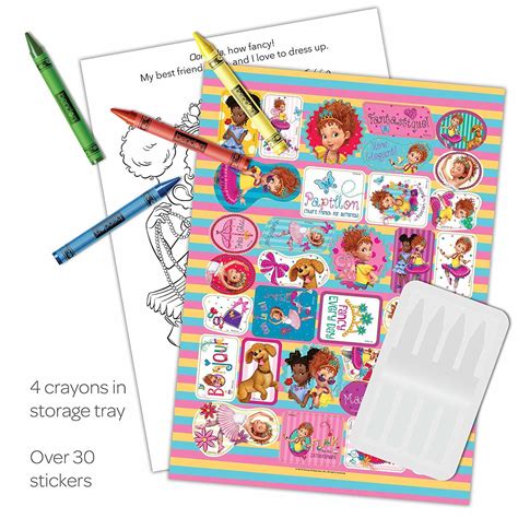 Bendon Kids Coloring & Activity Book Set Crayons Stickers - TV & Movie ...