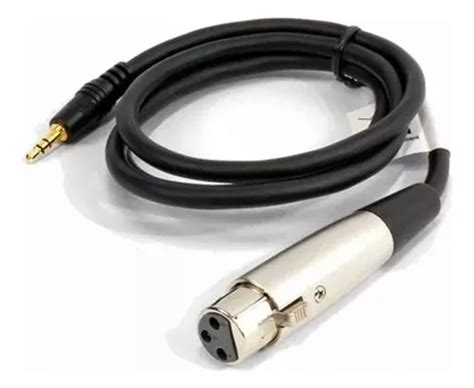 Cable De Audio Mini Jack Trs 3 5 Mm Mini Plug A Xlr Hembra Cuotas Sin