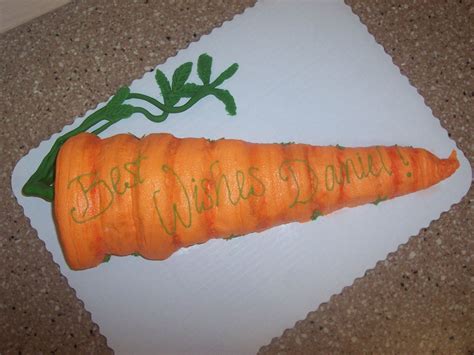 Carrot Cake A Funny Request A Carrot Shaped Carrot Cake Baby