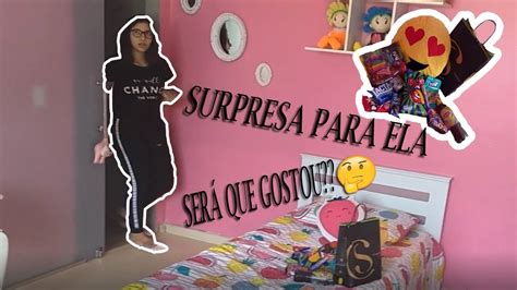 Fiz Uma Surpresa Pra Ela 💚 Será Que Gostou 🤔 Youtube