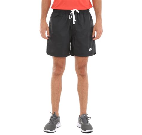 Nike M Nk Club Wvn Lnd Flow Short Erkek Siyah Mayo Yalı Spor