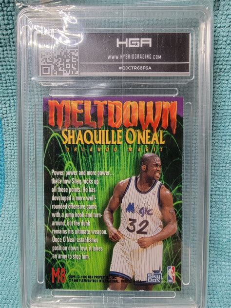 Skybox Premium Shaquille O Neal Meltdown Hga Ebay