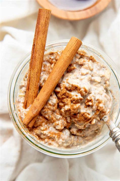 Healthy Carrot Cake Overnight Oats Recipe Wholefully