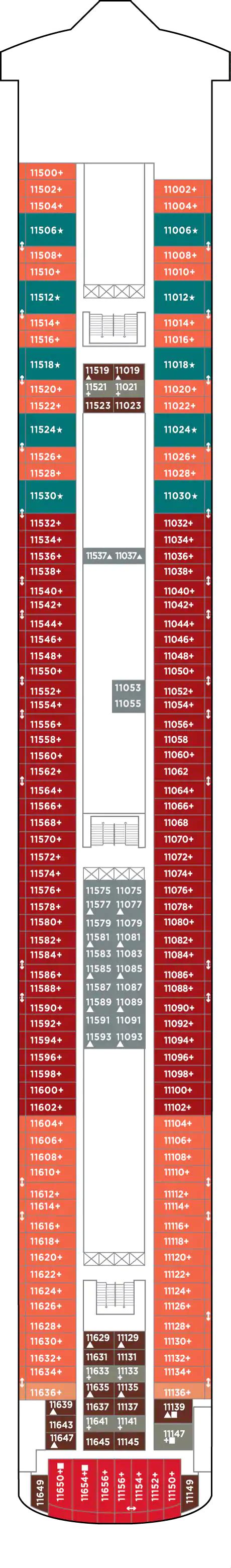 Norwegian Jewel Deck Plans | CruiseInd