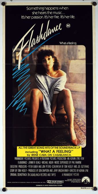 FLASHDANCE Poster - Reel Movie Posters