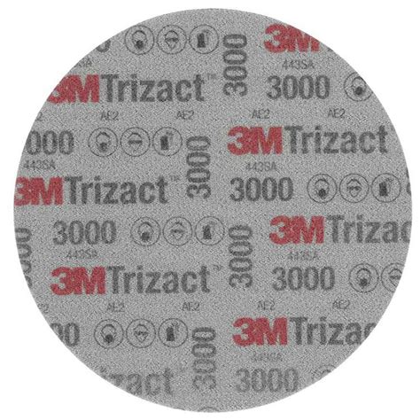 3m Trizact™ P3000 Hookit™ Foam Disc Grey Waveinn