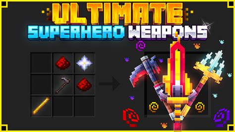 Ultimate Superhero Weapons By Meraki Minecraft Marketplace Map