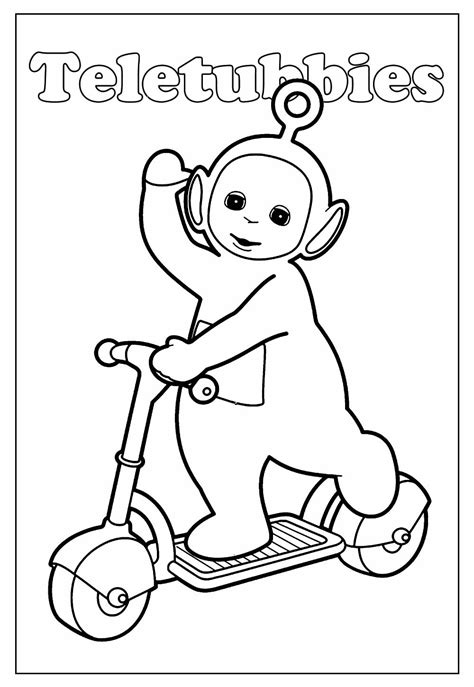 Desenhos Dos Teletubbies Para Colorir Bora Colorir