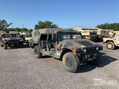 Surplus 2000 Am General M1097a2 Hmmwv 4 Door Hard Top W Helmet Top In Springtown Texas United