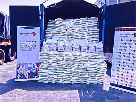 Dangote Foundation Delivers Rice To Vulnerable Lagosians