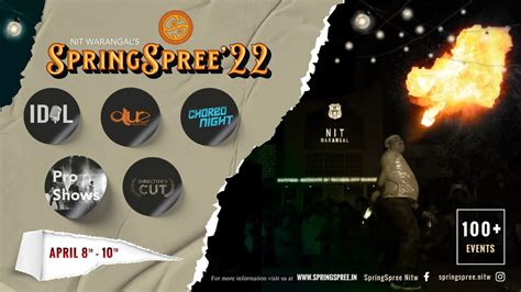 Nit Fest 2022 Spring Spree Youtube