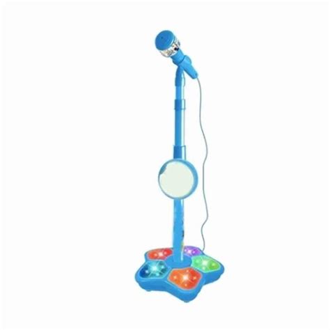 Qiilu Support De Microphone Pour Tout Petits Machine De Karaok Pour