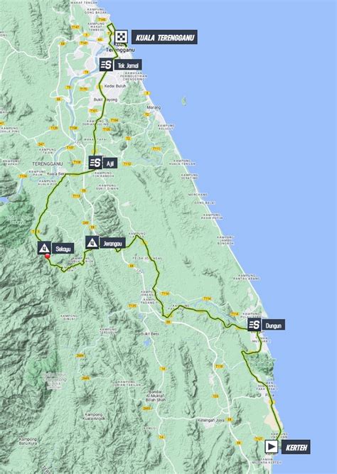 Stage Profiles PETRONAS Le Tour De Langkawi 2023 Stage 1