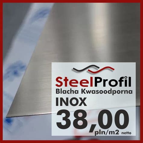 Blacha P Aska W Arkuszach Inox Kwas Wka Nierdzewka Steelprofil