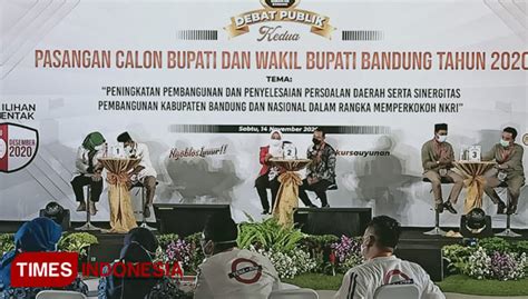 Kpu Kabupaten Bandung Debat Publik Kedua Lebih Dinamis Times