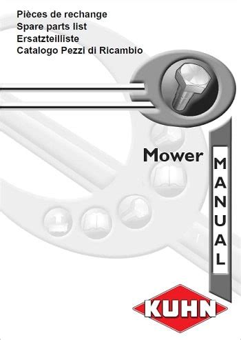 Kuhn Mower Parts Manual Catalogs Collection - Agri Parts Manuals and ...