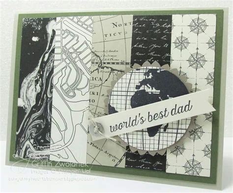 Going Global Stamped Cards Stampin Up Cards Travel Cards