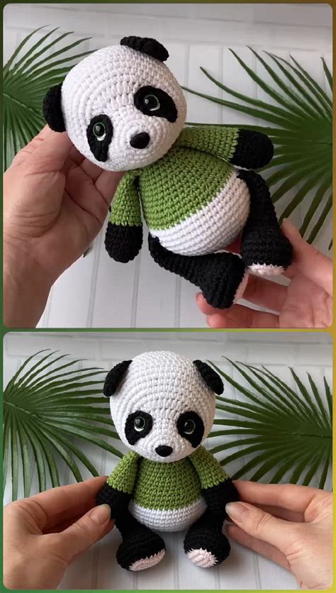 Amigurumi Panda Crochet Pattern Stuffed Animal Panda Artofit