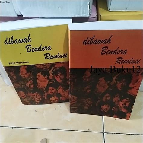 Jual Buku Dibawah Bendera Revolusi Buku 1 Dan 2 Satu Set Shopee