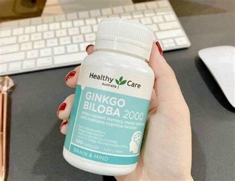 Healthy Care Ginkgo Biloba C Ng D Ng V H Ng D N S D Ng Chi Ti T