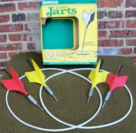 Vintage Regent Slider Jarts Lawn Darts Game 1970s