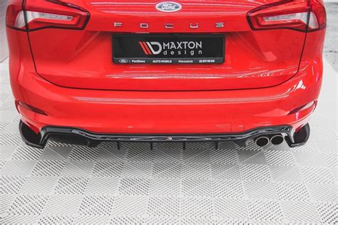 Maxton Design Diffusor Flaps V 3 für Ford Focus ST Line Mk4 89 00