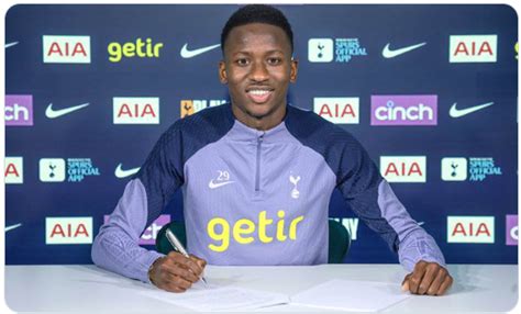 Officiel Pape Matar Sarr A Sign Un Nouveau Contrat Tottenham