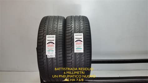 Gomme Usate 235 55 R18 Continental PREMIUMCONTACT 6 Estive