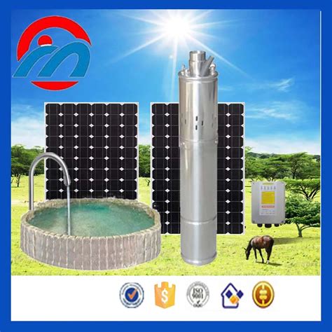 Multistage Submerged Solar Water Pumps For Agriculture Solar Pump Kits