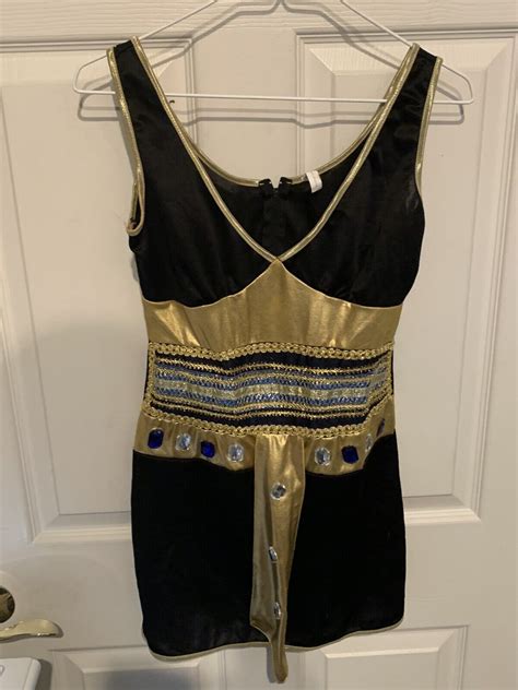 Sexy Nile Goddess Egyptian Queen Cleopatra Costume Ad… Gem