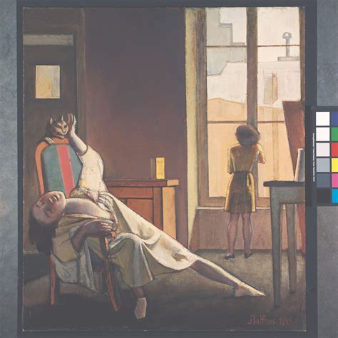 Balthus Balthasar Klossowski De Rola Im Bank Austria Kunstforum