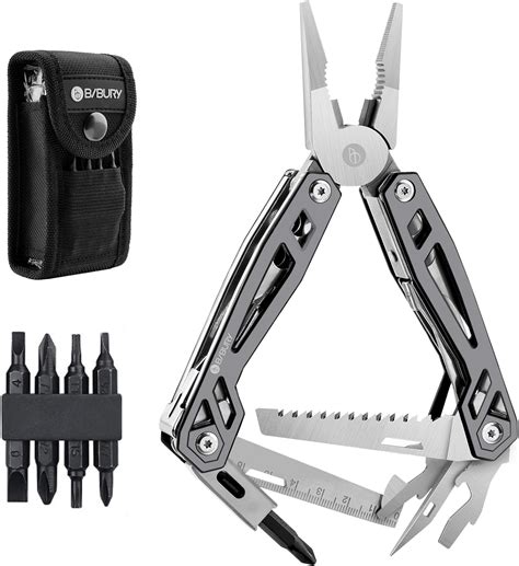 Bibury Multitool Pliers Titanium Plating In Multi Purpose Pocket