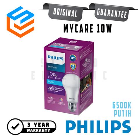 Jual Lampu Bohlam LED Philips Mycare Bulb 10 Watt Putih 10W 10 W