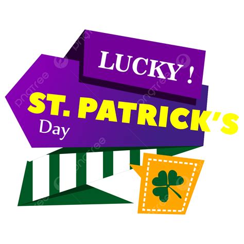 Saint Patricks Day Png Image Lucky Time Of Happy Saint Patrick Day