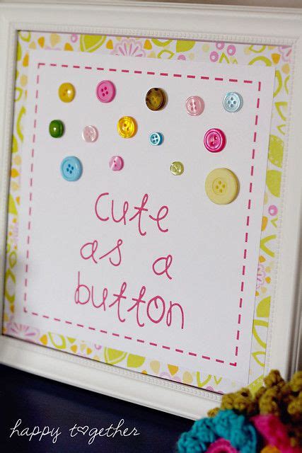 Cute as a Button Wall Art - DIY Tutorials - Parenting Magazine