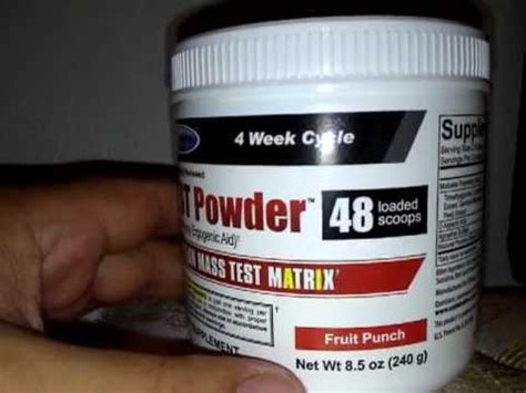 Gain Muscles And Strength With Usp Labs Test Powder Review