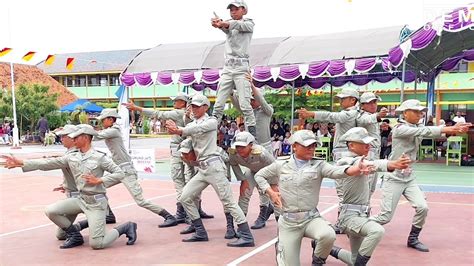 JUARA HARAPAN UTAMA 1 PASKIBRA SMKN 1 MAJALENGKA LKBB IJAK IJAK BOEMI